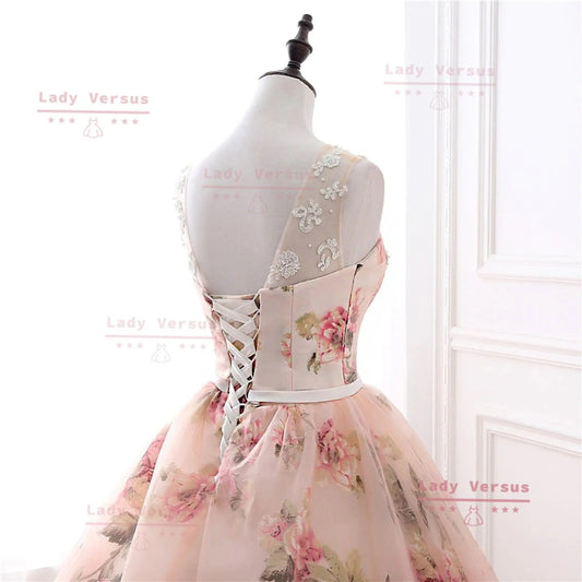 Unique Floral  bohemian Lace Wedding  Dress /Beach wedding dress /bridal gown/ bohemian lace dress/  lace dress/ Bridal dress Lady Versus