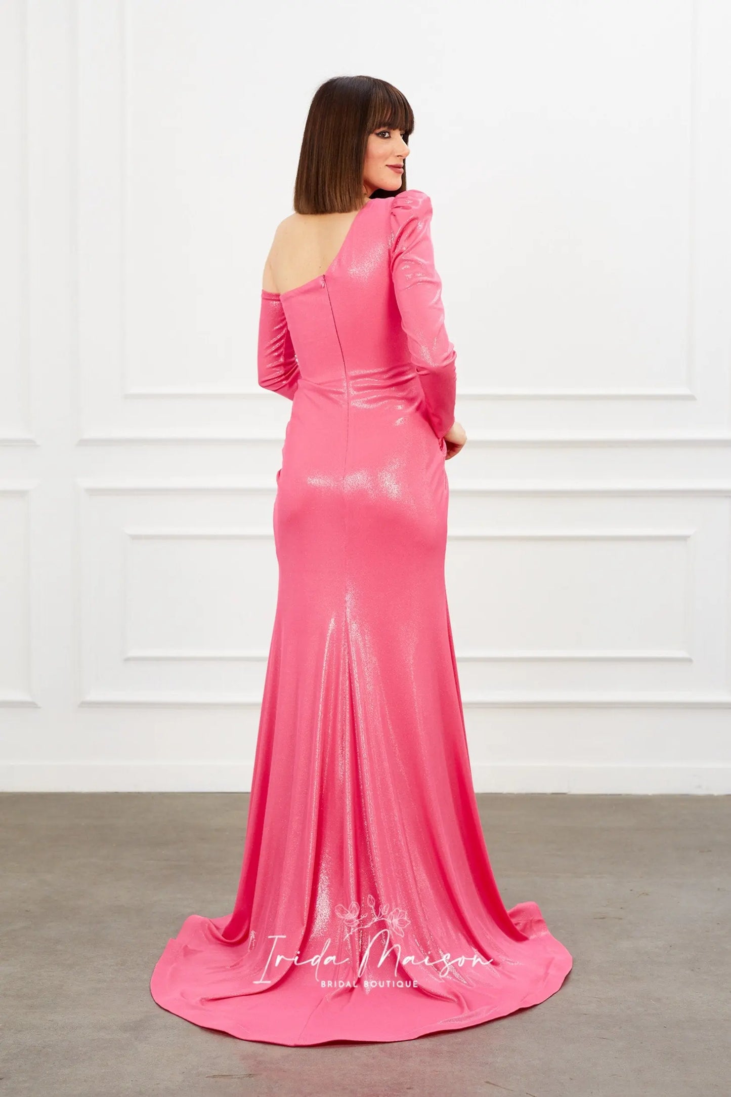 Light metallic stretchy long  Prom dress, Cocktail Dress, long Dress, Red Carpet Dress, Party Dress, Special Occasion Dress, Event Dress