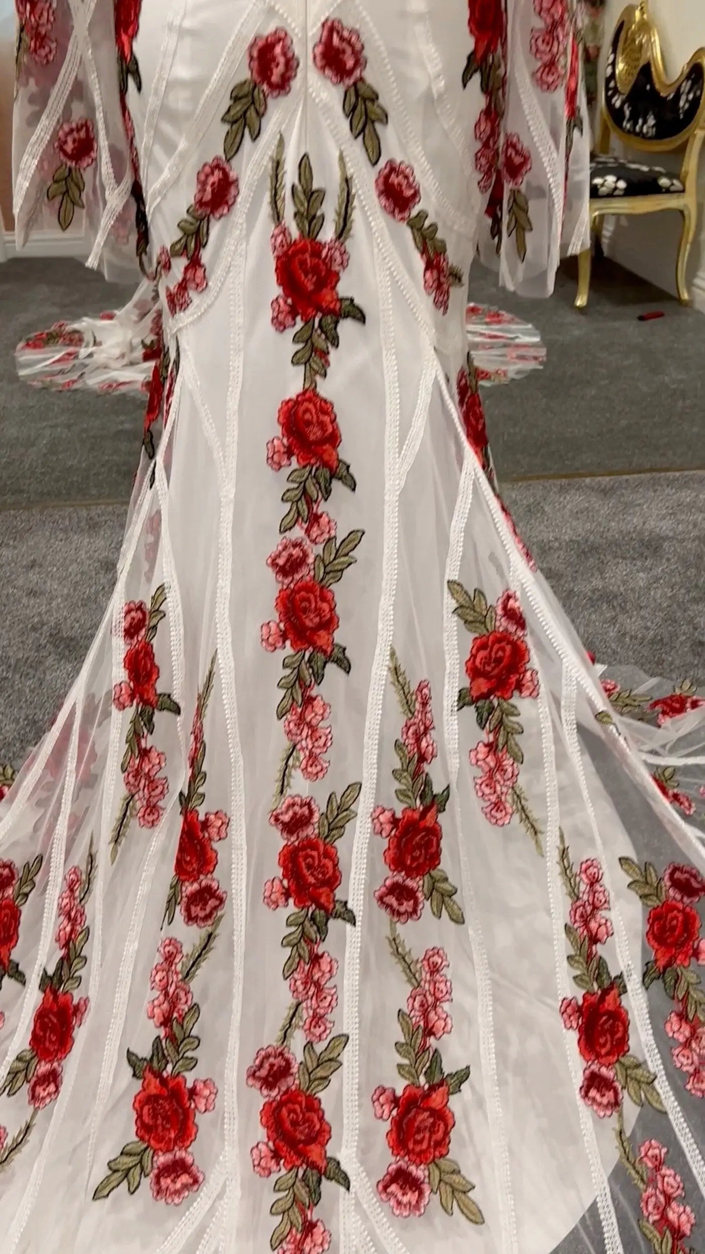 Unique  Wedding dress