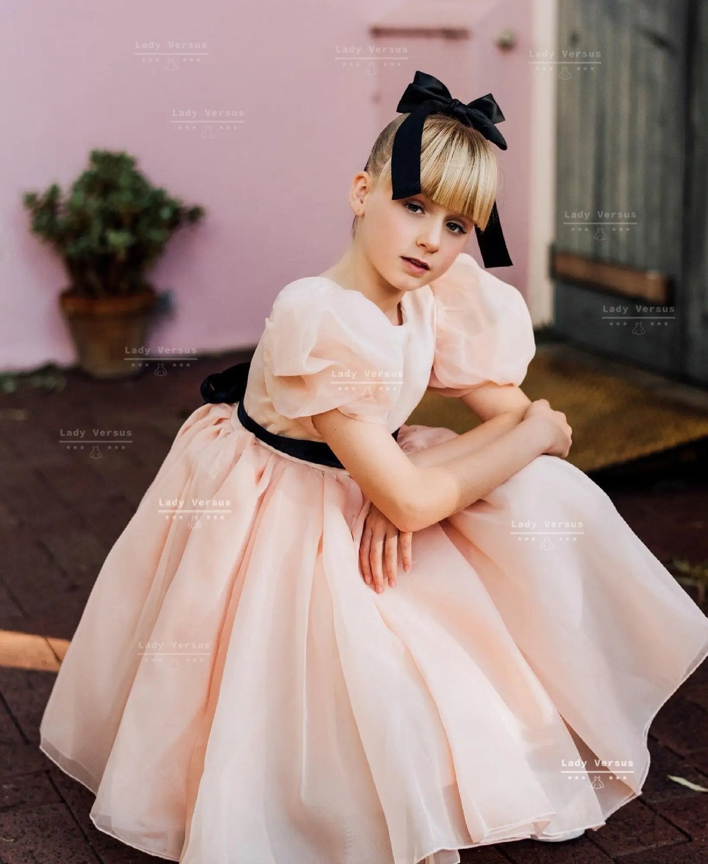 1st birthday Dress /Baby Girl Christening Gown /Baptism Outfit/ birthday dress/ toddler  dress/ princess birthday  dress/ flower girl dress Irida Maison