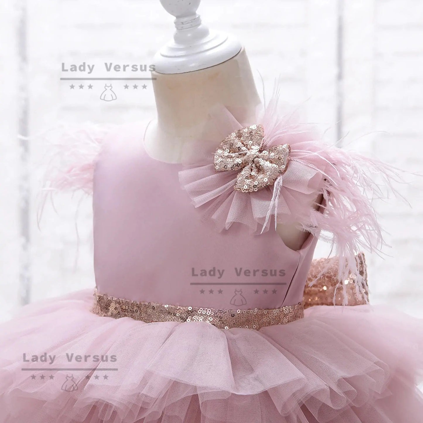 Baby Girl dress/ 1st birthday Dress  / Baby Girl Photoshoot dress/ Baby Girl Ball dress / girl birthday dress/ flower girl dress Lady Versus